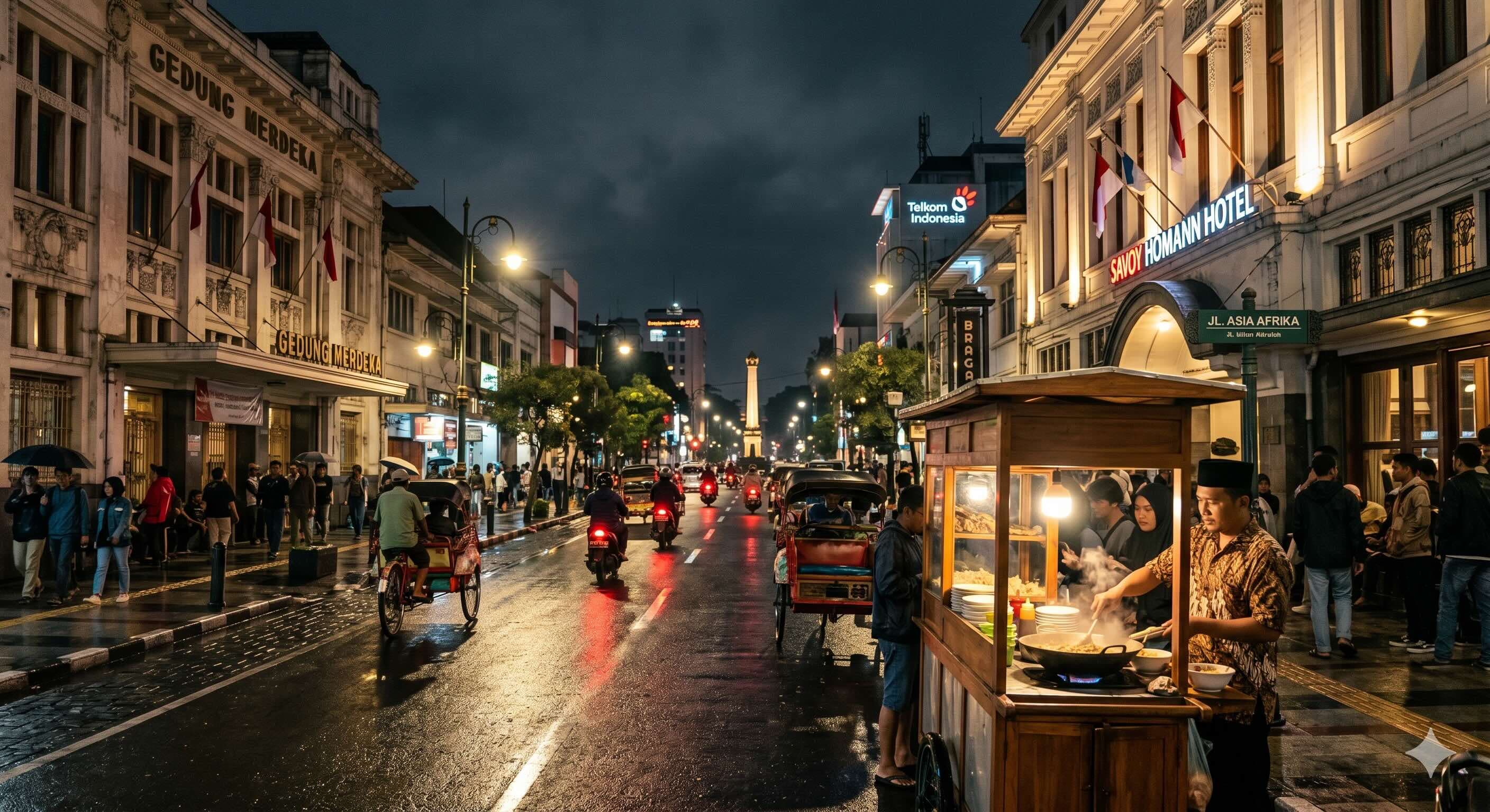 Bandung city view