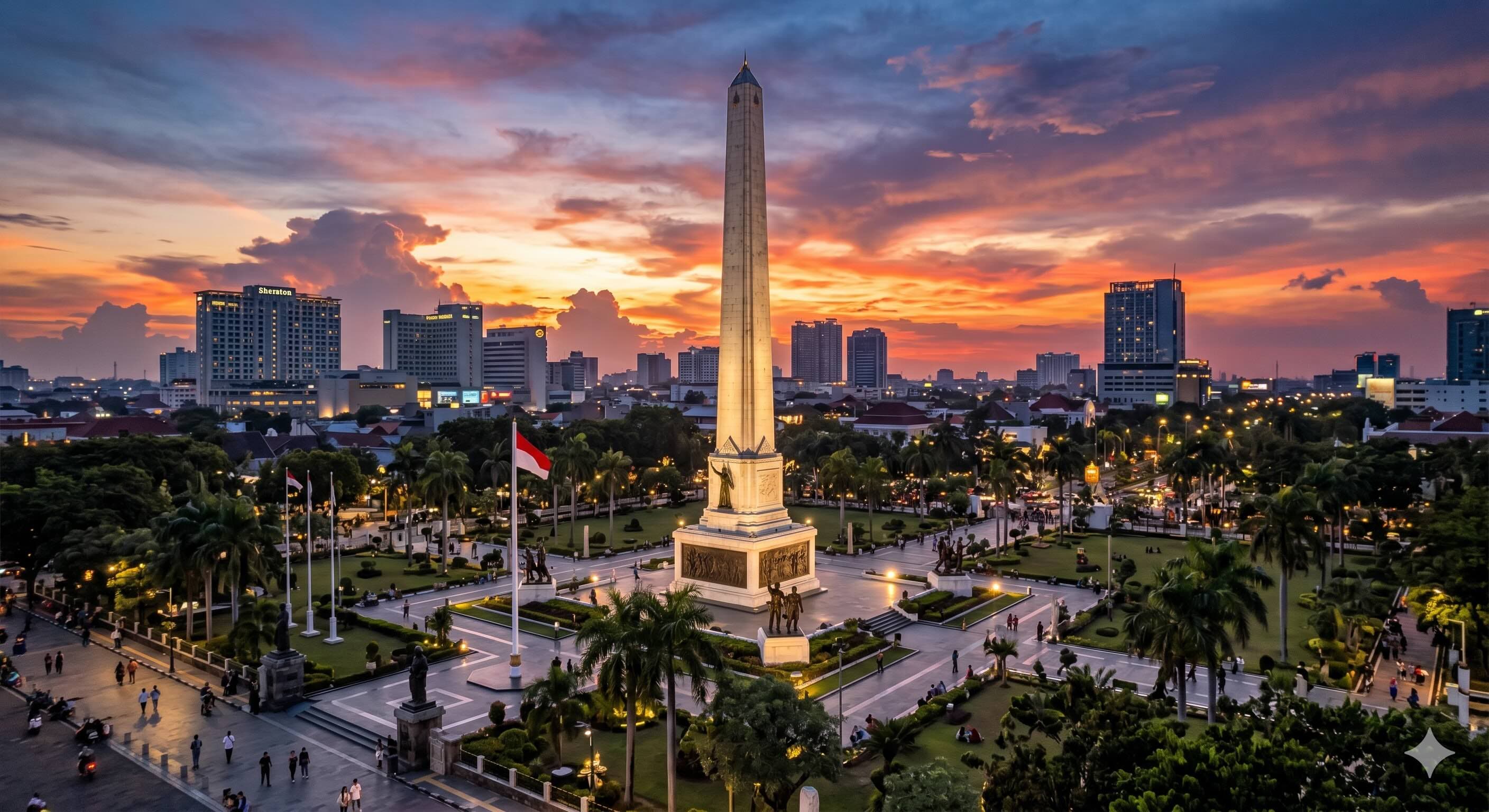 Surabaya city view